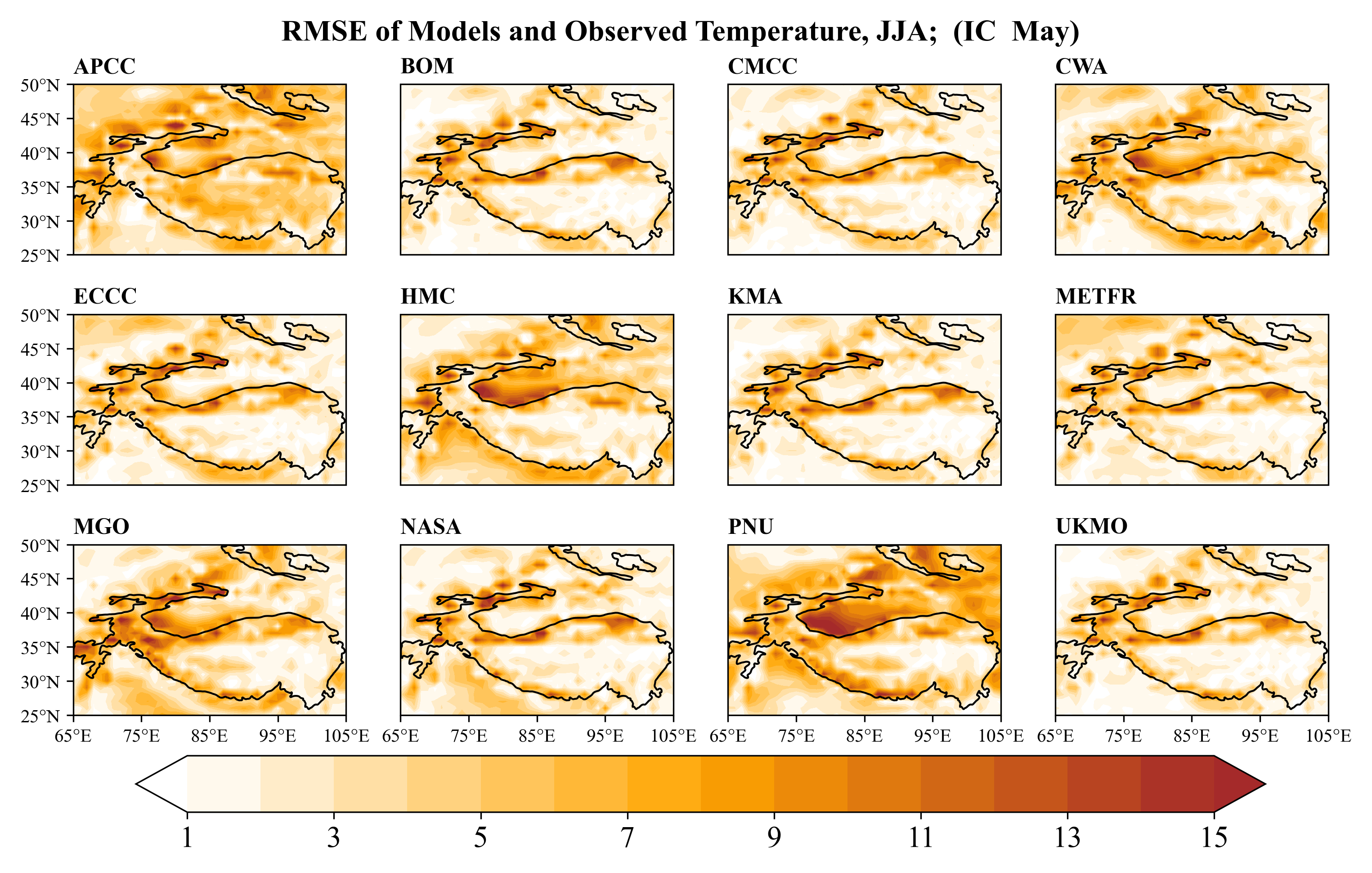 Temperature JJA Figure 3